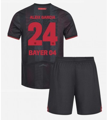 Bayer Leverkusen Aleix Garcia #24 Dětské Domácí Dres 2025-26 Krátký Rukáv (+ trenýrky)